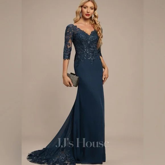NWOT Cabernet formal gown from JJHouse - Picture 7 of 8